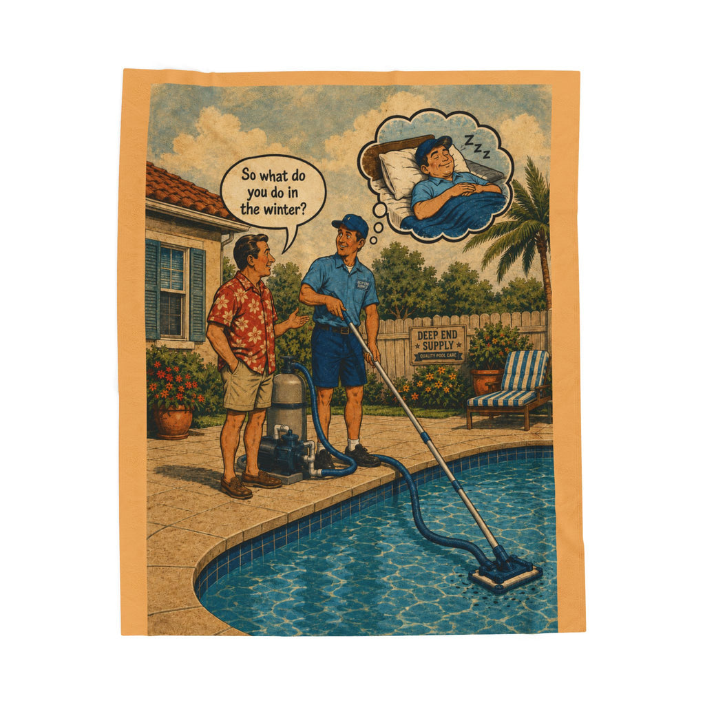 What Do You Do in the Winter Sherpa Fleece Cozy Throw