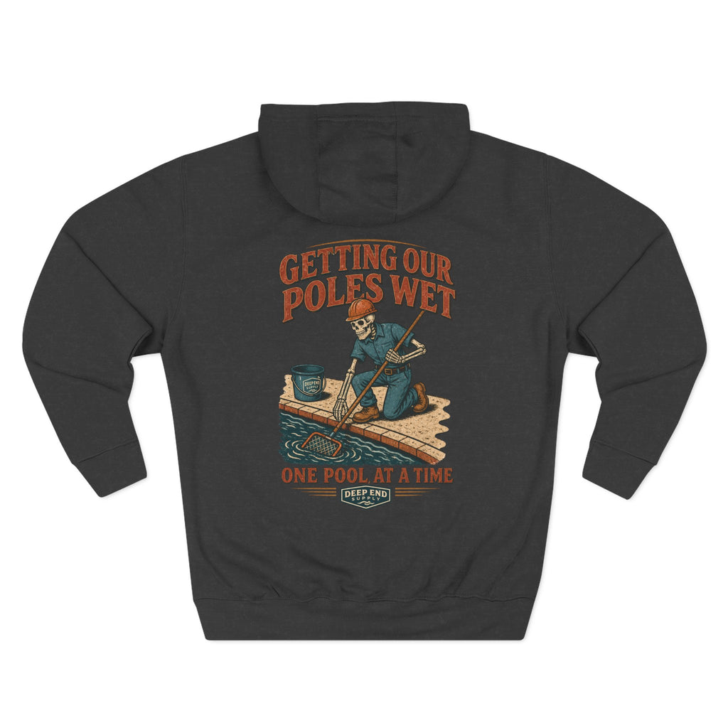 Getting Poles Wet Hoodie