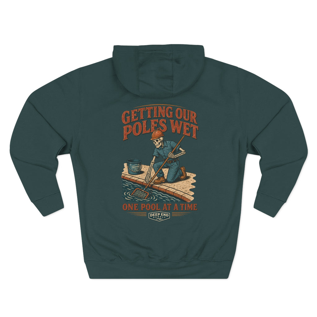 Getting Poles Wet Hoodie