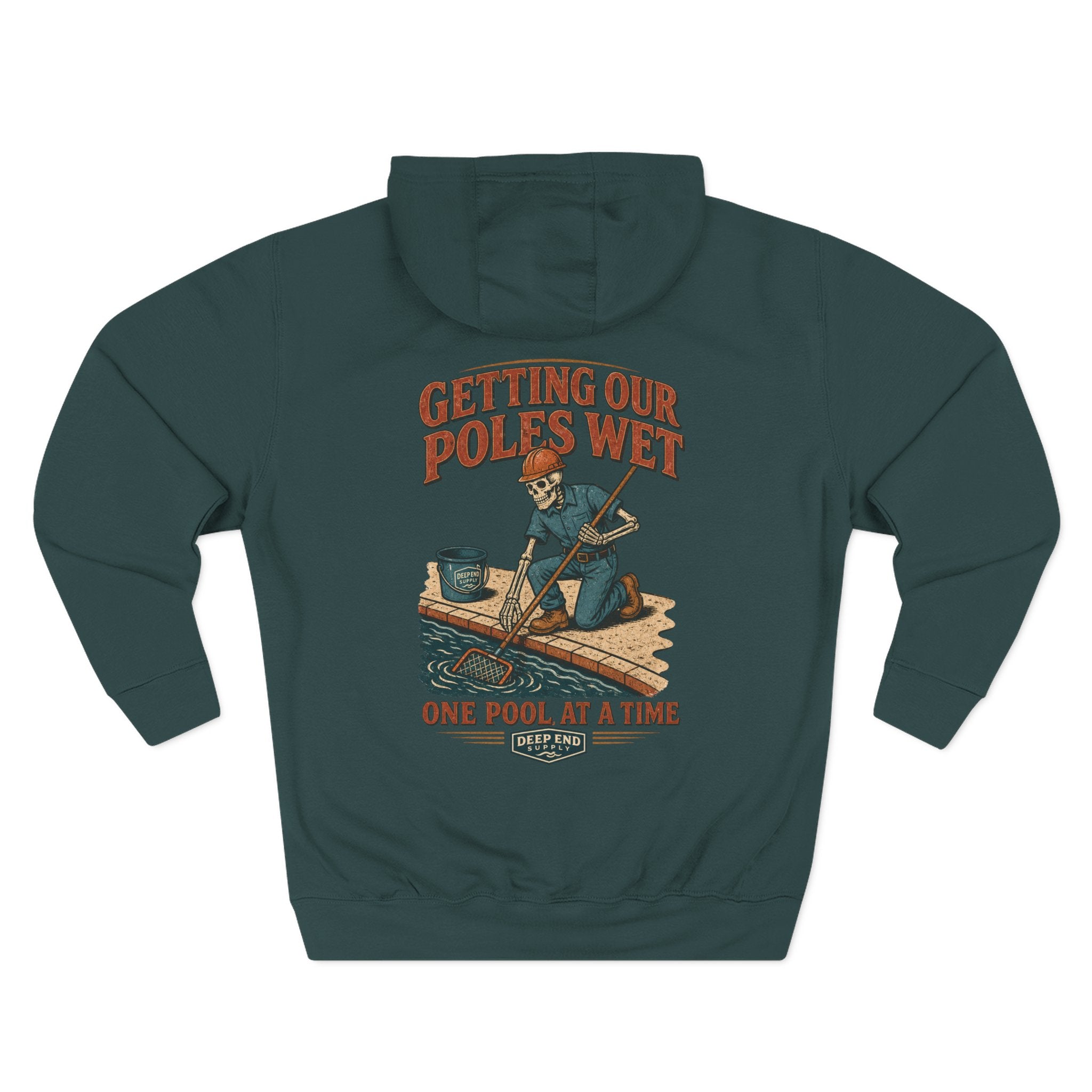 Getting Poles Wet Hoodie