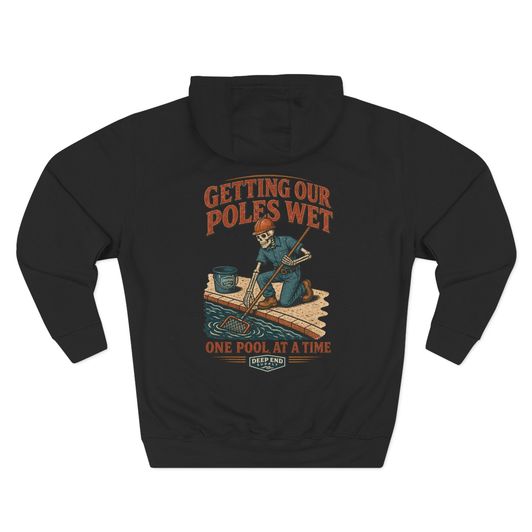 Getting Poles Wet Hoodie