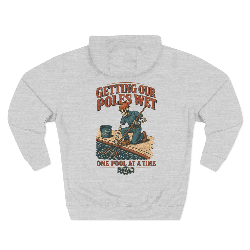 Getting Poles Wet Hoodie