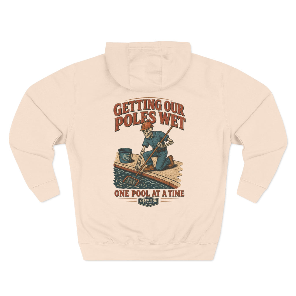 Getting Poles Wet Hoodie