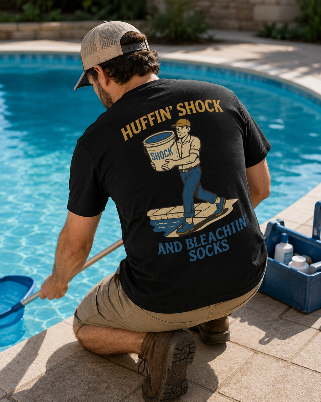 Huffin' Shock Graphic Tee