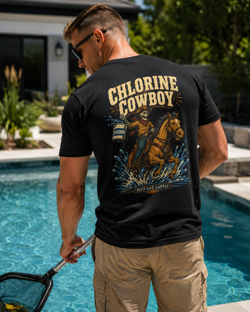 Chlorine Cowboy Tee