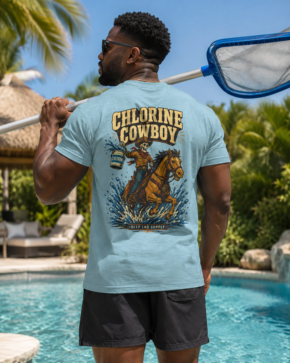 Chlorine Cowboy Tee