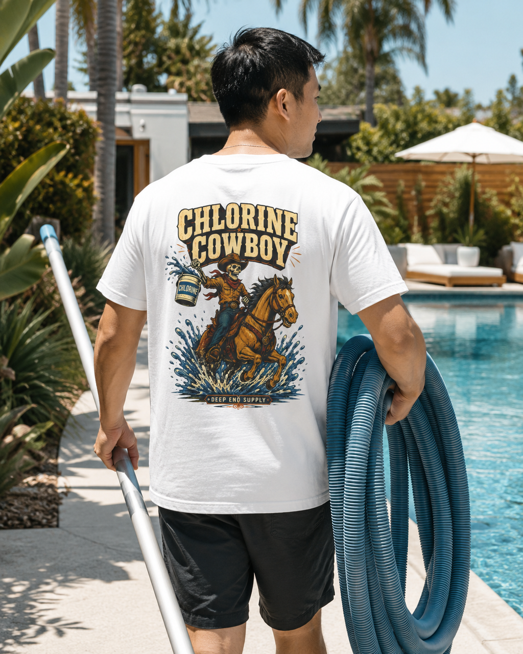Chlorine Cowboy Tee