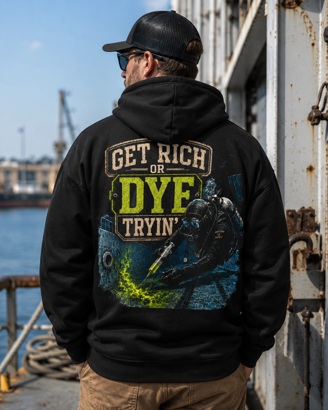 Get Rich or Dye Tryin Hoodie