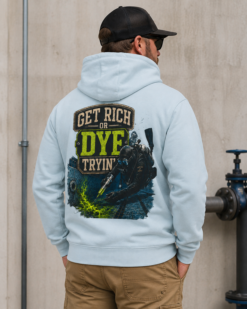 Get Rich or Dye Tryin Hoodie
