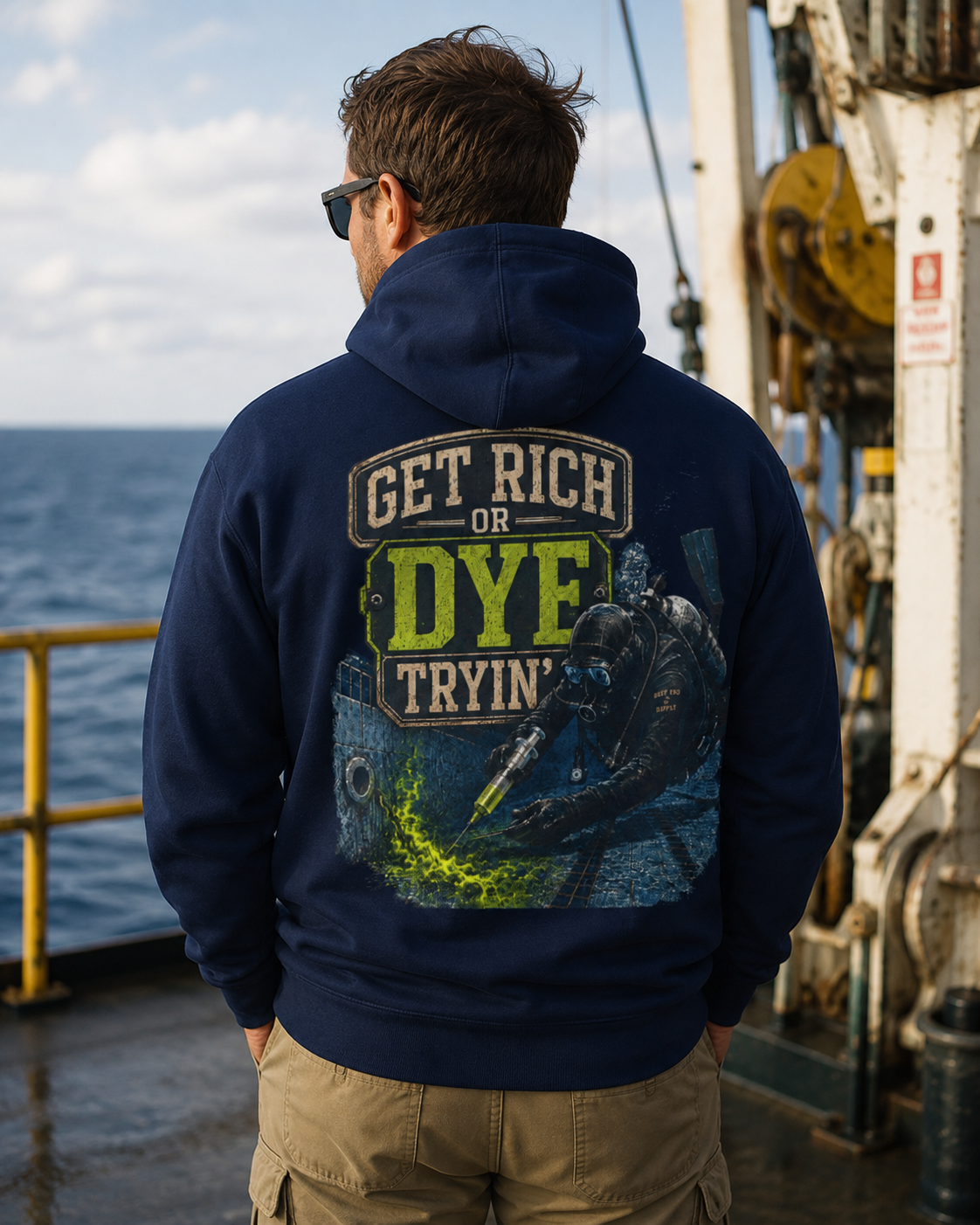Get Rich or Dye Tryin Hoodie