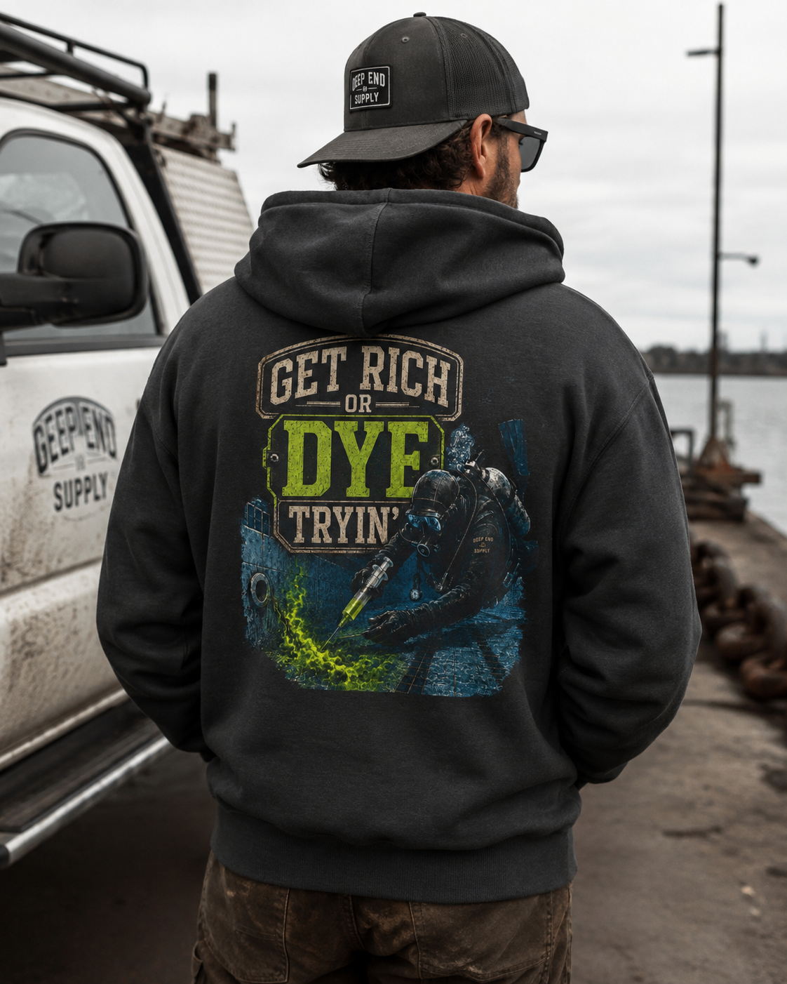Get Rich or Dye Tryin Hoodie