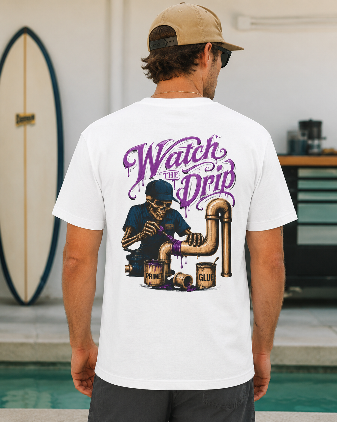 Watch the Drip Graphic Tee
