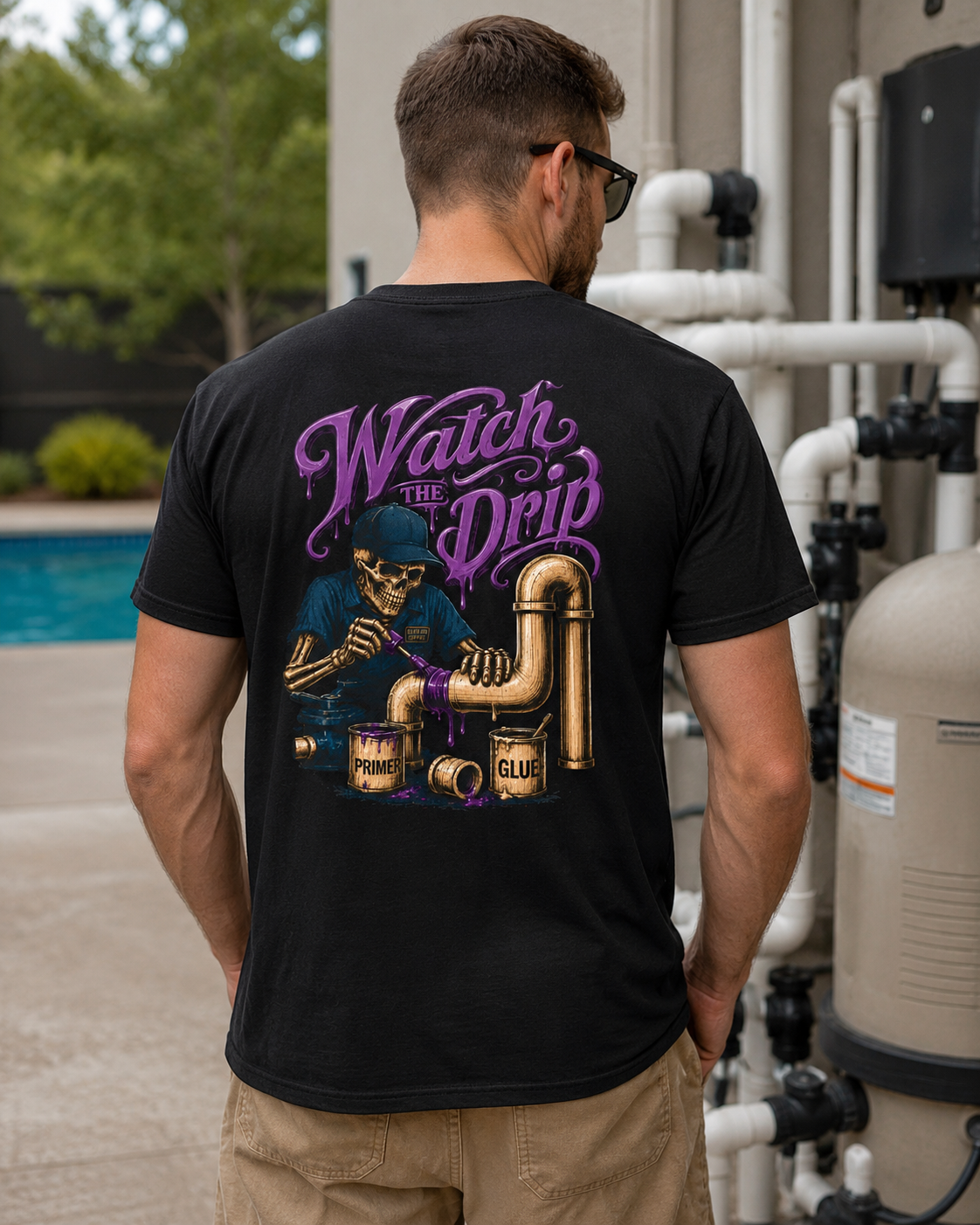 Watch the Drip Graphic Tee