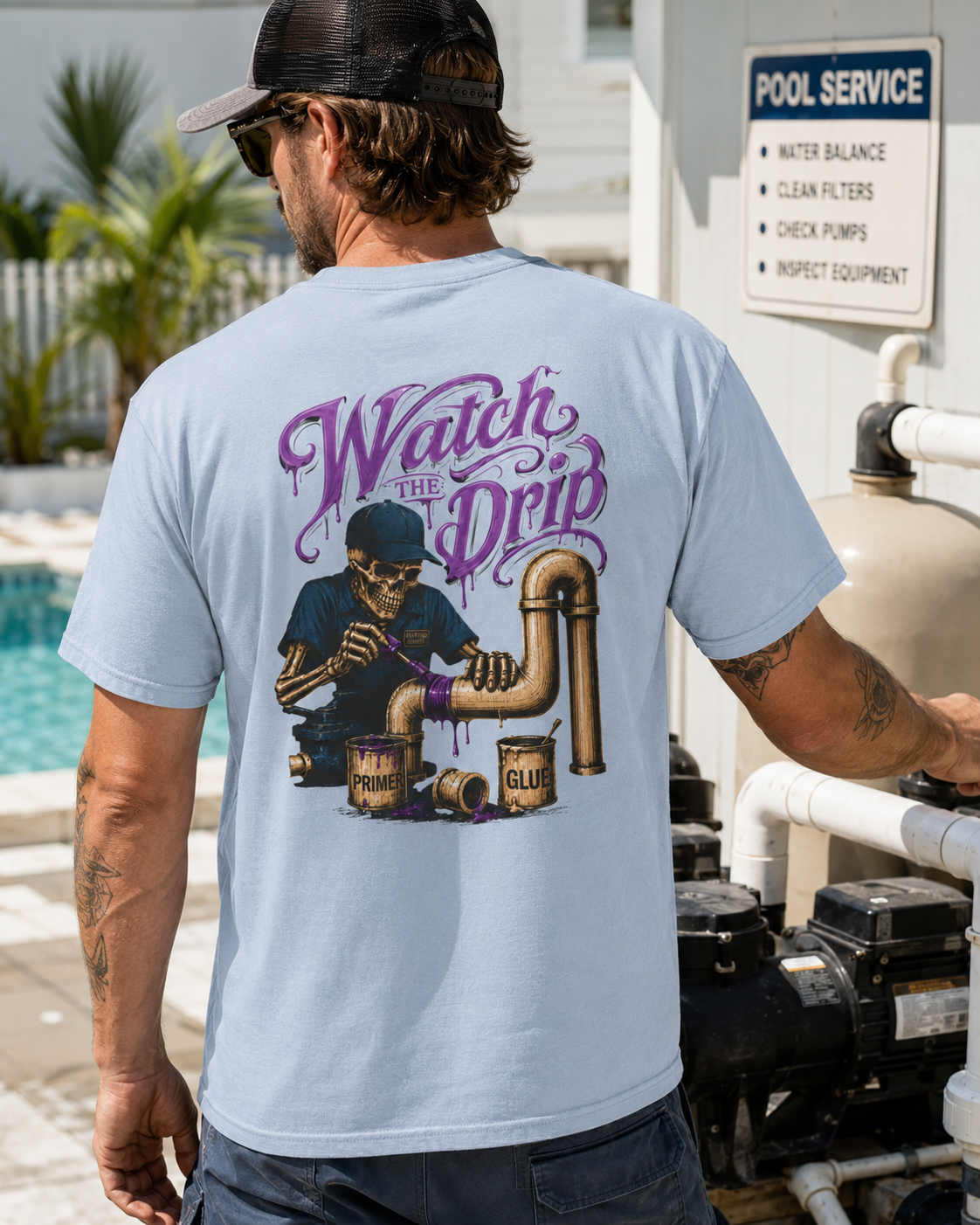 Watch the Drip Graphic Tee
