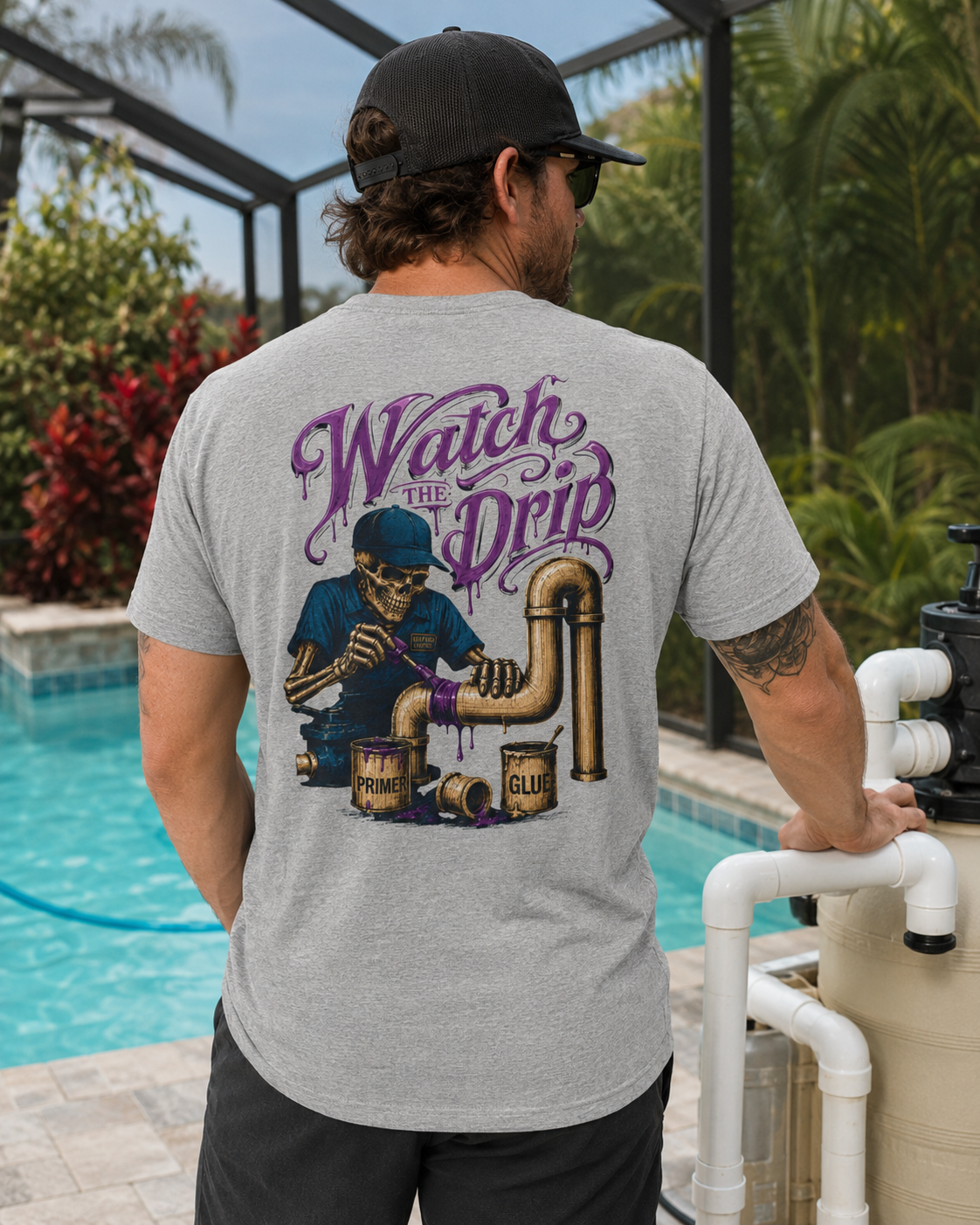 Watch the Drip Graphic Tee