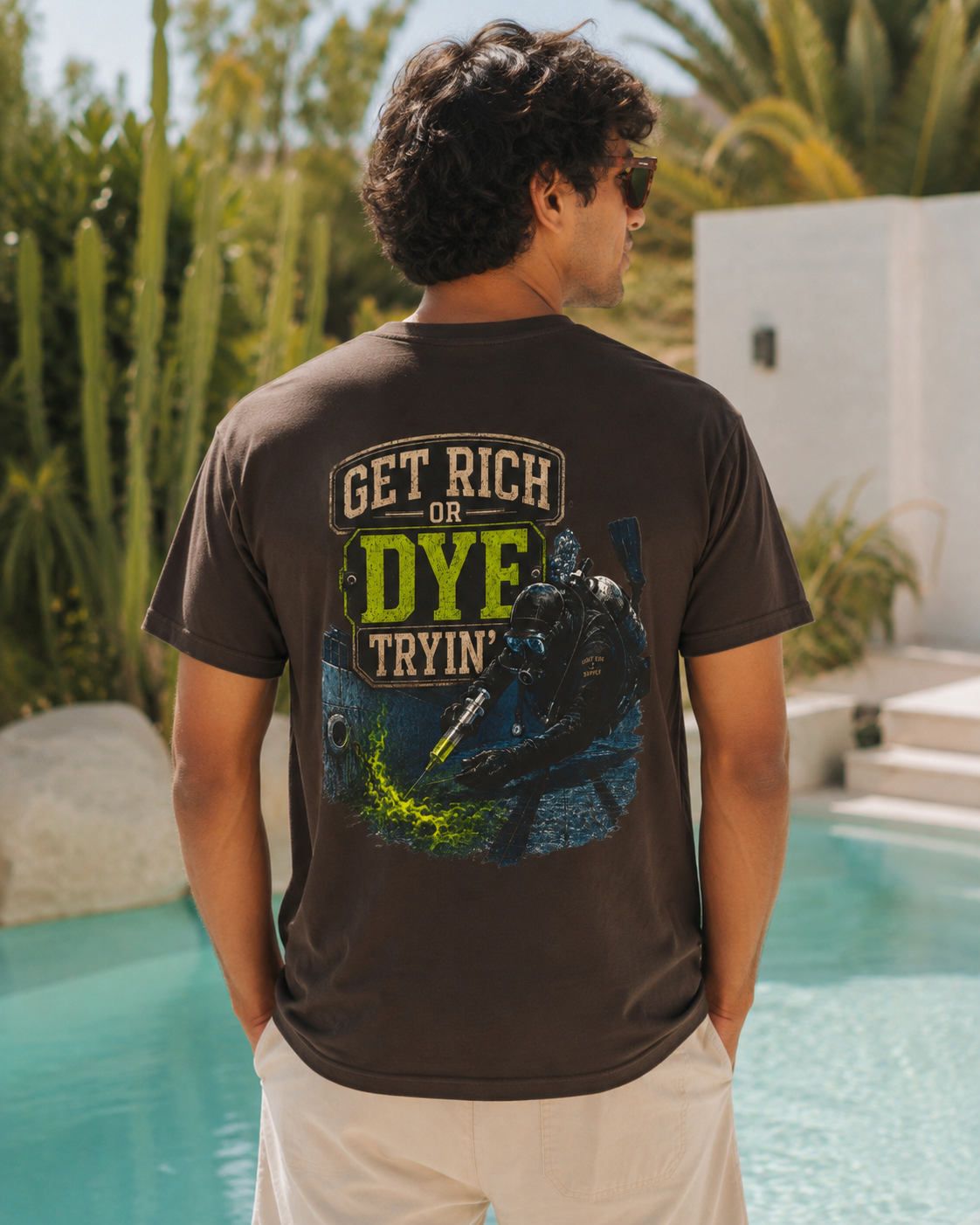 Get Rich or Dye Tryin Tee
