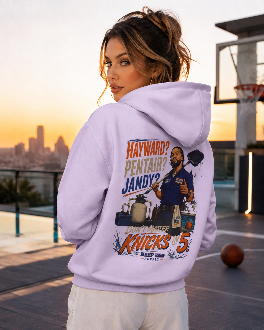 Knicks in 5 Hoodie