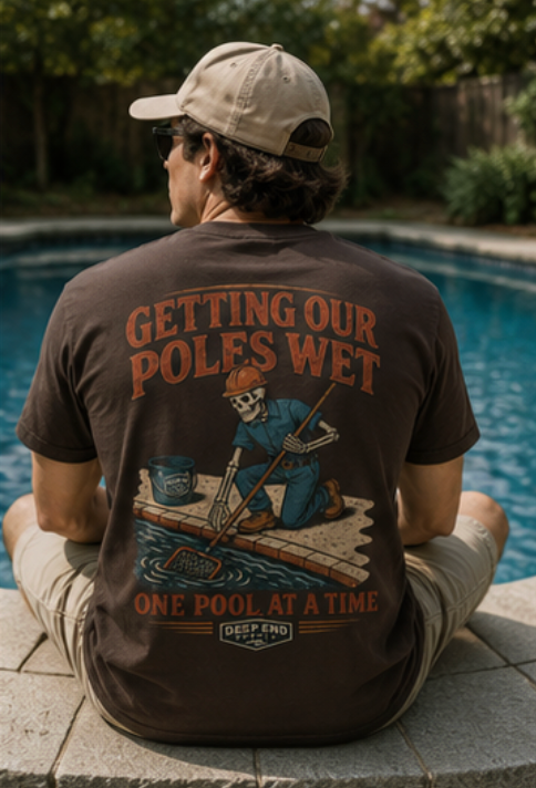 Getting Poles Wet Graphic Tee