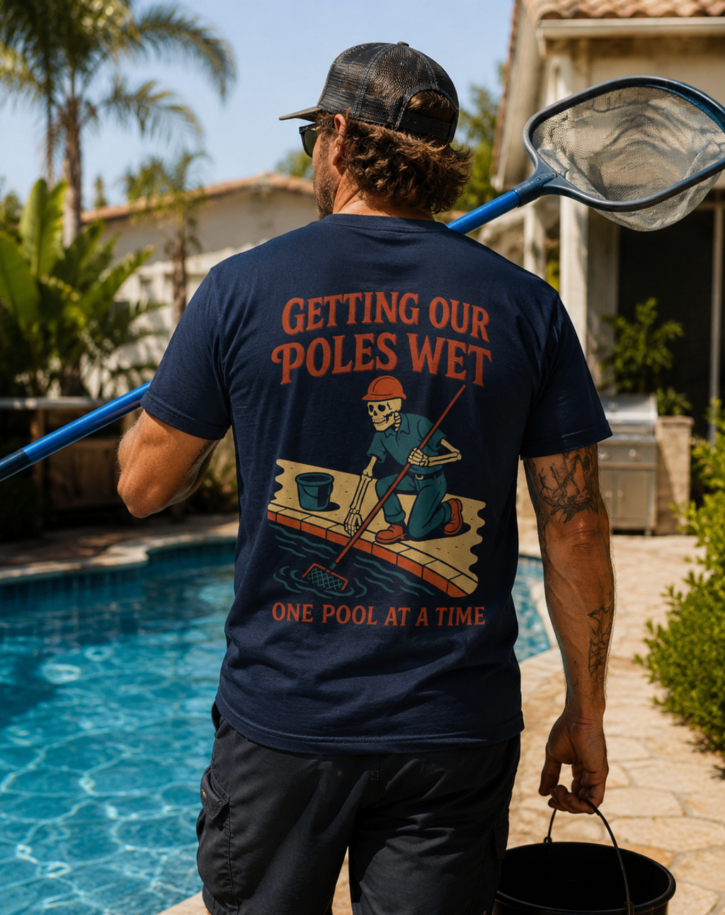 Getting Poles Wet Graphic Tee