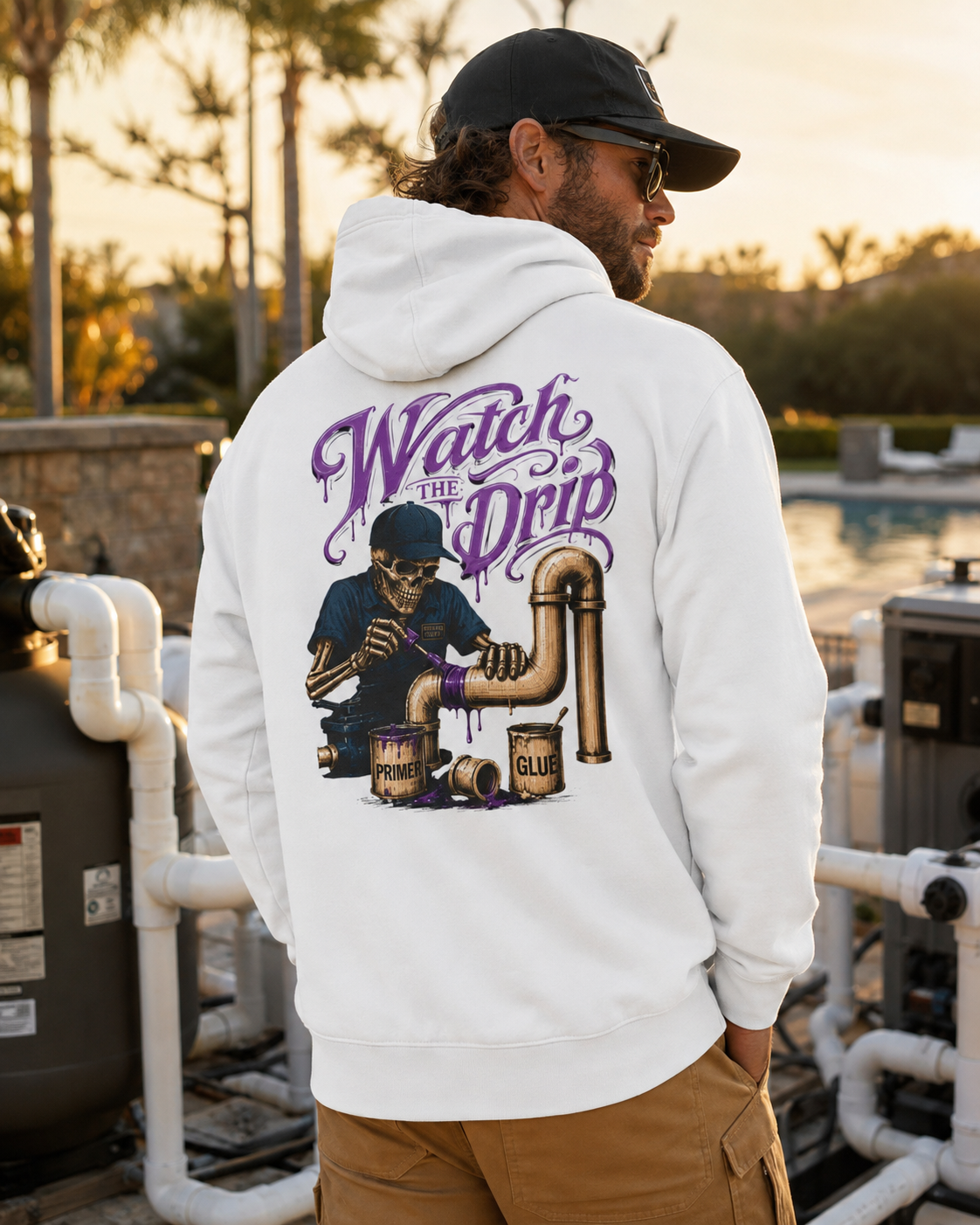 Watch the Drip Hoodie