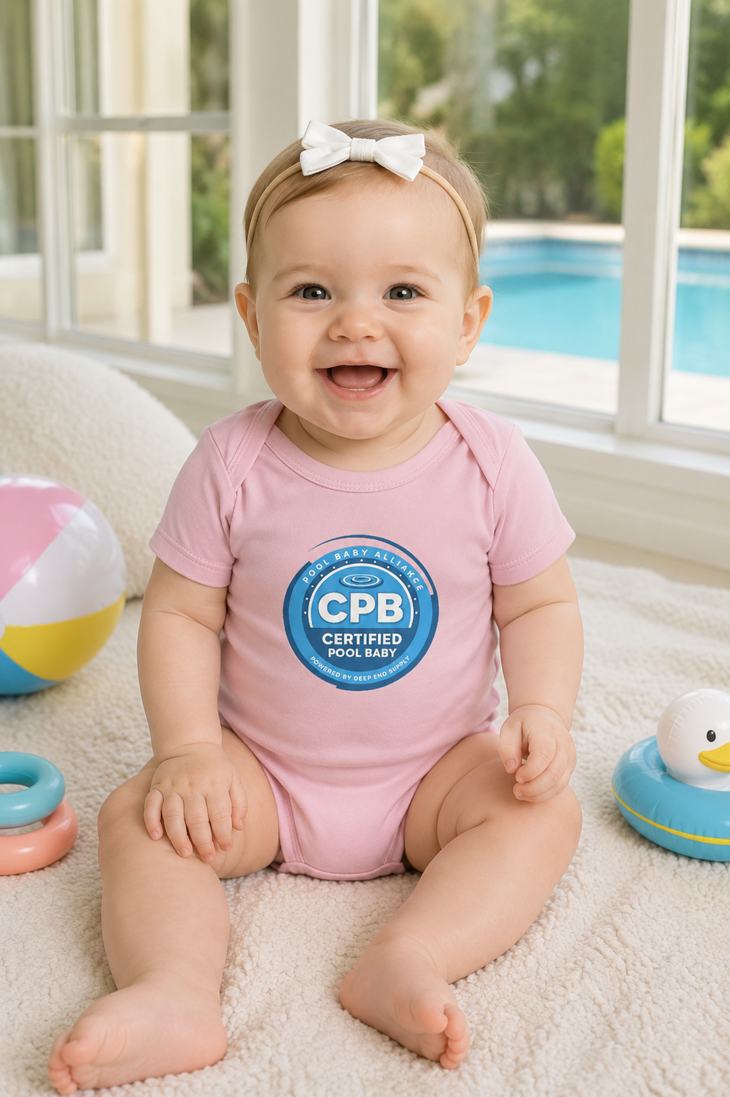 Certified Pool Baby Infant Bodysuit