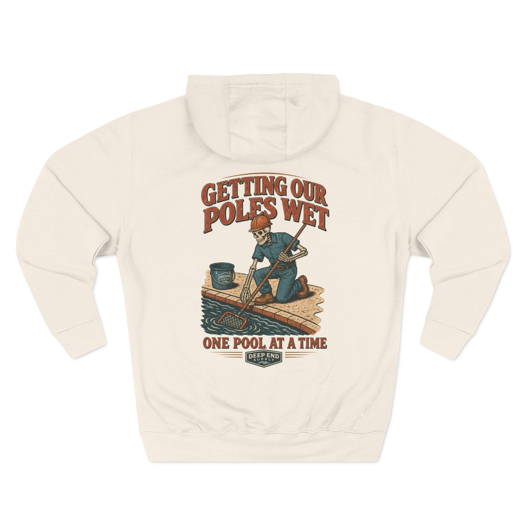 Getting Poles Wet Hoodie