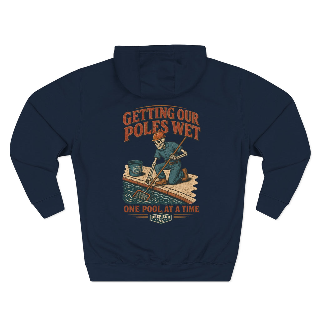 Getting Poles Wet Hoodie